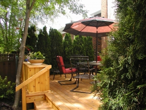 backyard- small -deck